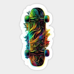 Skateboard Sticker design #7 Sticker